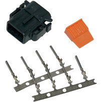 Deutsch DTM Plug and Receptacle Kit — 8-pin, female, black
