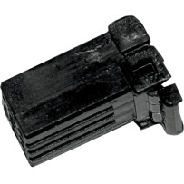 AMP 040 Connector — 2-pin, male, black