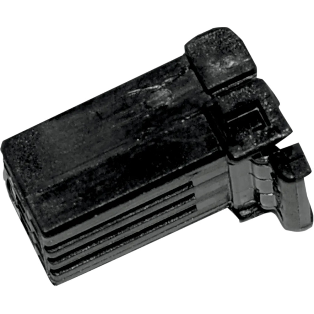 AMP 040 Connector — 2-pin, male, black