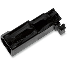 AMP 040 Connector — Female, 2-pin, Black
