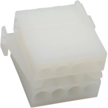 AMP Mate-n-Lock Connector — 8-pin, female, 12" (305 mm), white