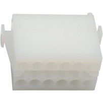 AMP Mate-N-Lok Wiring Connector — 12-pin, 305 mm (12"), white