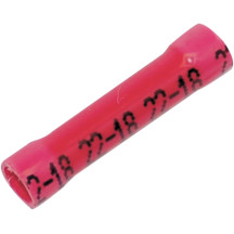 Butt Splices — 25 pack, 22-18 AWG, 305 mm (12")
