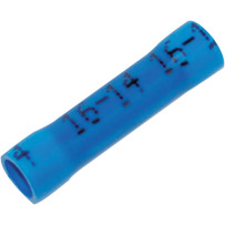 Butt Splices — 16-14 AWG, 305 mm (12") , 25-pack, Blue