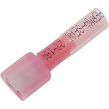 Heat Shrink Quick Disconnects and Terminals — 25-pack, 22-18 AWG, Pink