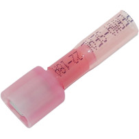 Heat Shrink Quick Disconnects and Terminals — 25-pack, 22-18 AWG, Pink