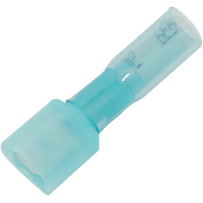 Heat Shrink Quick Disconnects and Terminals — 25 pack, 16-14 AWG, green