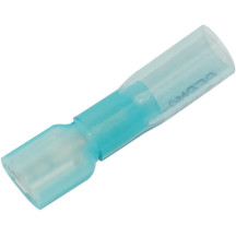 Heat Shrink Quick Disconnects and Terminals — 16-14 AWG, 25-pack, Green