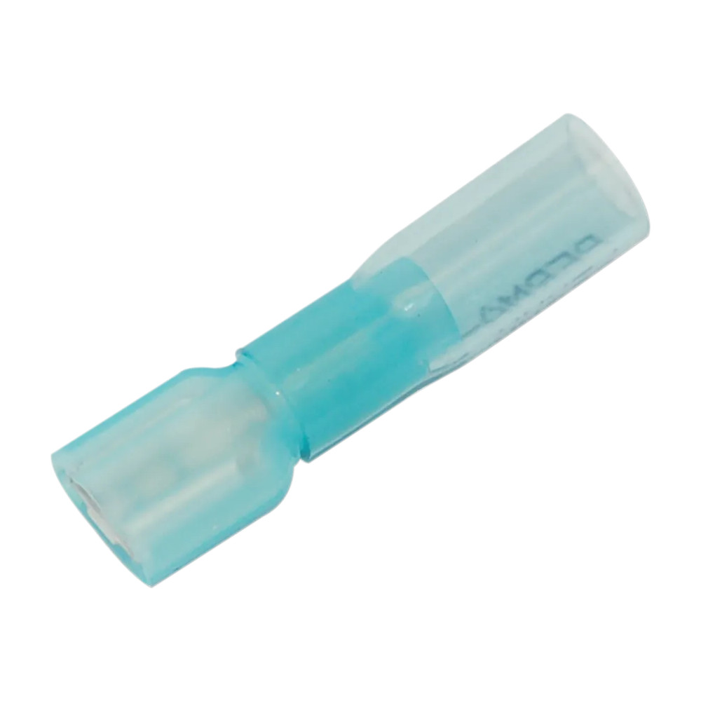 Heat Shrink Quick Disconnects and Terminals — 16-14 AWG, 25-pack, Green