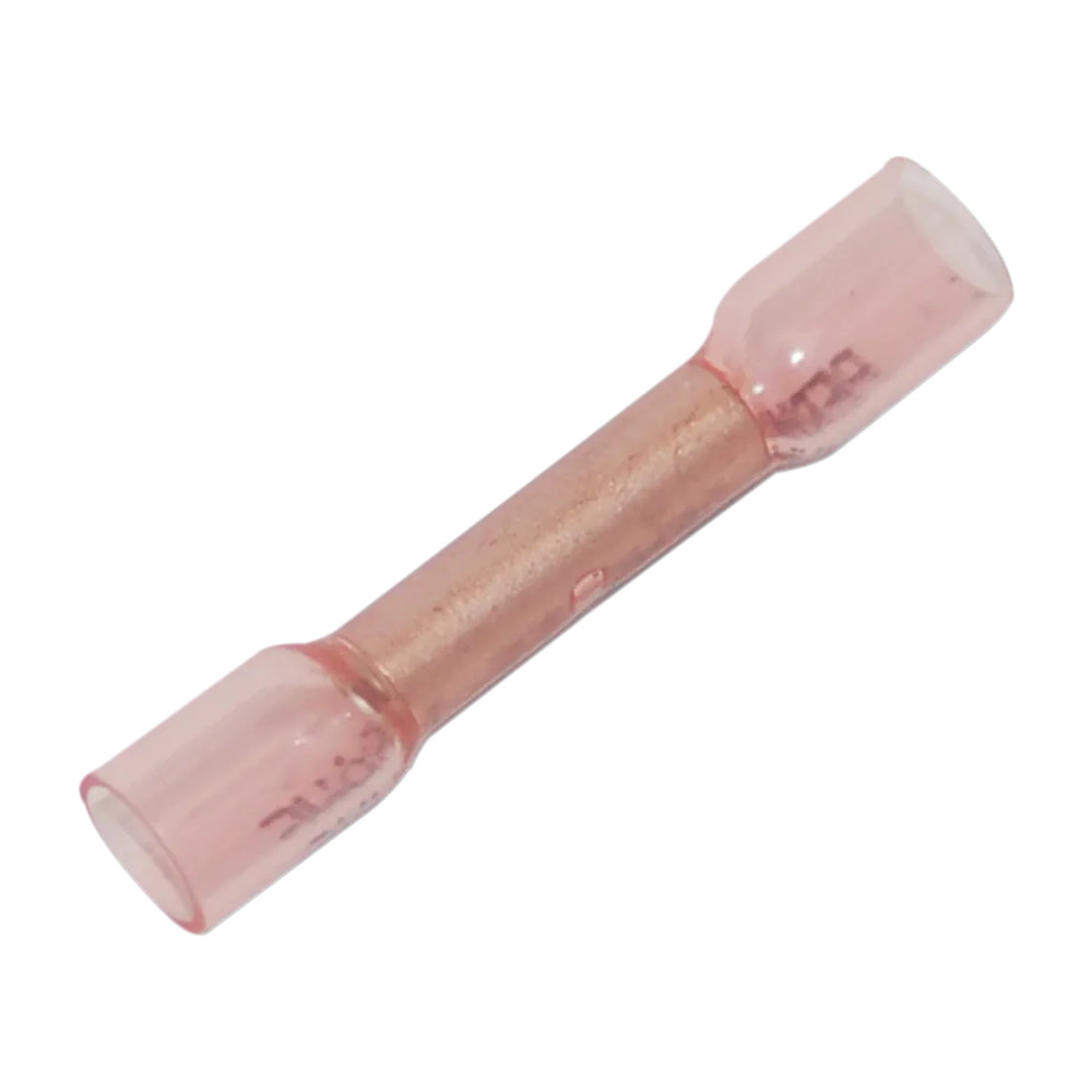 Butt Splices — 22-18 AWG, 25 pack, 305 mm (12"), Pink