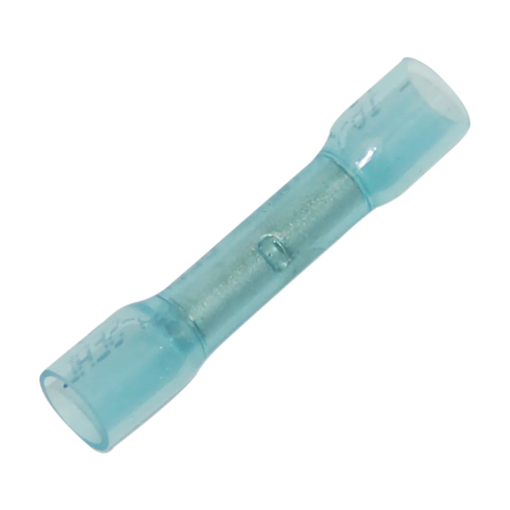 Butt Splices — 16-14 AWG, 25 pack, blue