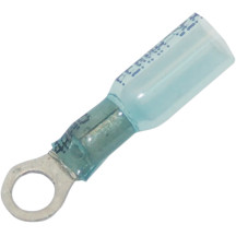 Heat Shrink Quick Disconnects and Terminals — 16-14 AWG, 25 Pack, green