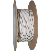 OEM Color Wire Spool — 20 AWG, 30.5 m (100'), White