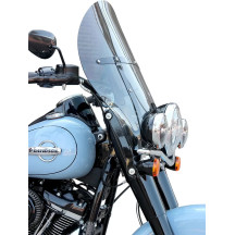 Flare™ Billboard Windshield — 20" height, detachable mount, Gray