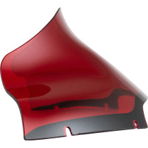 Kolor Flare™ Sport Windshield — 23 cm (9 in), Red, detachable mount