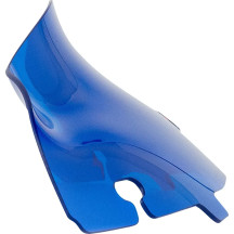 Kolor Flare™ Sport Windshield — 10 cm (4"), Blue