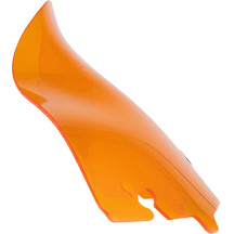 Kolor Flare™ Sport Windshield — 6-1/2" (16.5 cm) height, detachable, orange