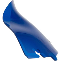 Kolor Flare™ Sport Windshield — 6-1/2" height, Blue