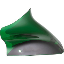 Kolor Flare™ Windshield — 8" height, Green, Detachable mount