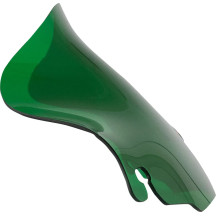 Kolor Flare™ Windshield — 16.5 cm (6-1/2"), Detachable, Green
