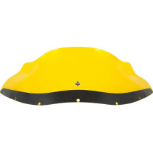 Kolor Flare™ Windshield for FXRP Fairing — 23 cm (9"), Yellow