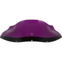 Kolor Flare™ Windshield for FXRP Fairing — 23 cm (9"), Purple