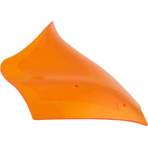 Kolor Flare™ Sport Windshield — 27 cm (10-5/8") height, Orange, Detachable