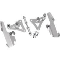 Fats/Slim Windshield Trigger-Lock Complete Mount Kit — Memphis Fats, Memphis Slim, Polished