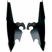 Fats/Slim Trigger-Lock Plate Only Mount Kit — Black, compatible with Memphis Fats & Memphis Slim