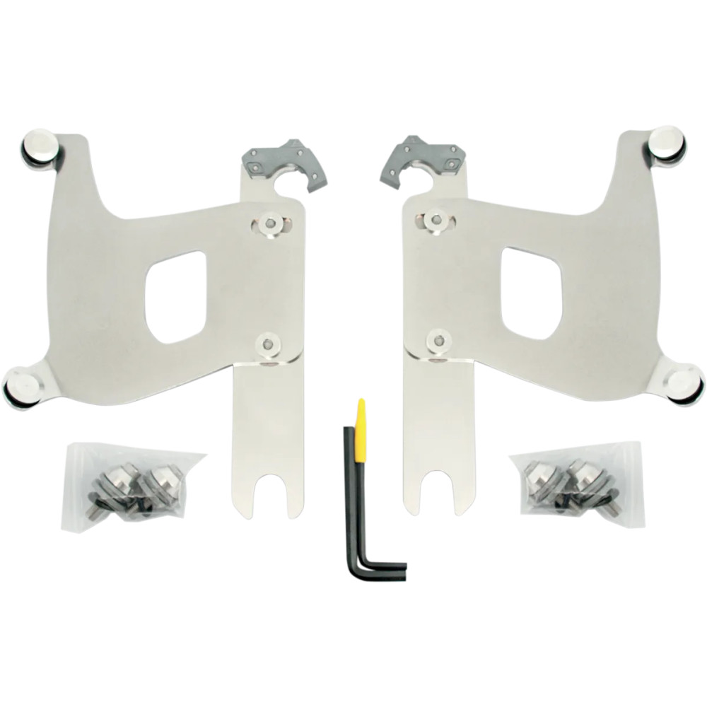Bullet Fairing Trigger-Lock Hardware Kit — Bullet Fairing, Polished