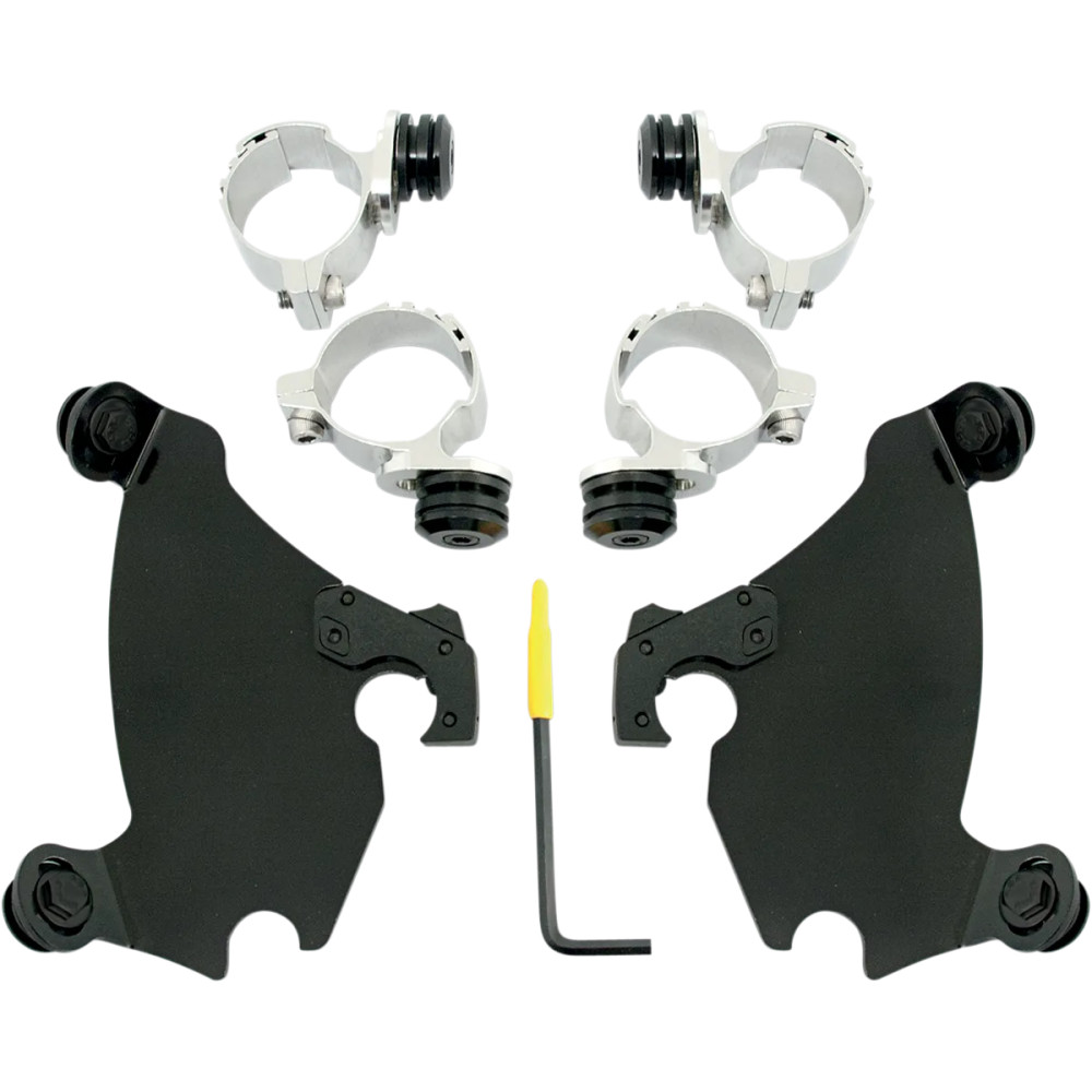 Gauntlet Fairing Trigger-Lock Hardware Kit — Gauntlet Fairing, Black