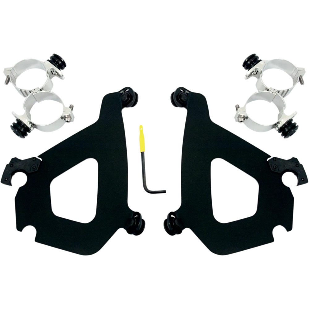 Bullet Fairing Trigger-Lock Hardware Kit — Black