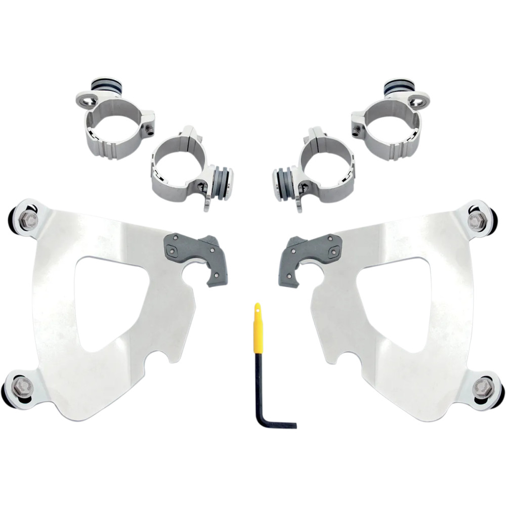 Gauntlet Fairing Trigger-Lock Hardware Kit — Gauntlet Fairing, Polished