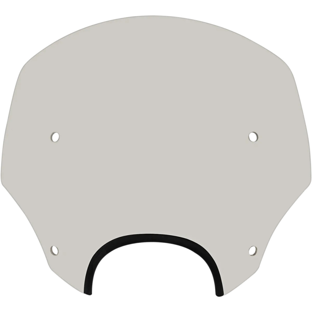 El Paso Sportshield — Height 13" , Headlight cutout 5-1/4"–7" , Gray