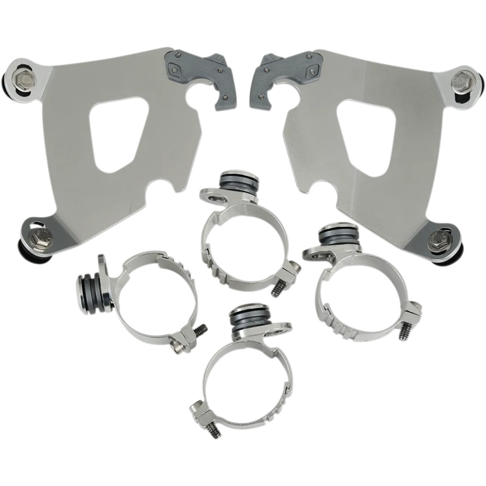 Cafe Fairing Trigger-Lock Hardware Kit — Polished
