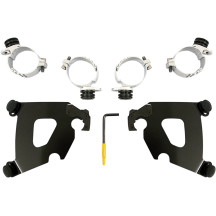Cafe Fairing Trigger-Lock Hardware Kit — Black, Café fairing