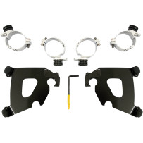 Cafe Fairing Trigger-Lock Hardware Kit — Black, Café fairing