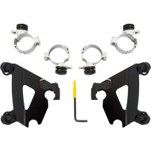 Cafe Fairing Trigger-Lock Hardware Kit — Black