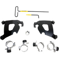 Cafe Fairing Trigger-Lock Hardware Kit — Black, Café Fairing
