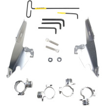 Batwing Fairing Trigger-Lock Mounting Kit — Fits Batwing, Memphis Fats, Memphis Slim, Polished