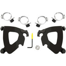 Kit de herrajes Trigger-Lock para carenado Gauntlet — negro, compatible con Gauntlet Fairing