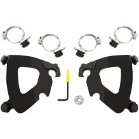 Kit de herrajes Trigger-Lock para carenado Gauntlet — negro, compatible con Gauntlet Fairing