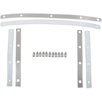 Replacement Fats/Slim Windshield Straps — Memphis Fats fitment, Polished