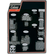 Allen Bolt Kit — Silver, Polished