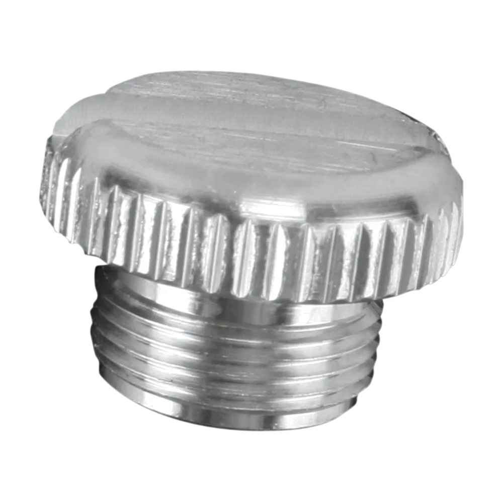 Transmission Plug — 4-speed, Aluminum