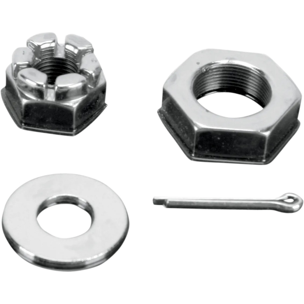 Axle Nut Kits — 3/4" axle, Chrome