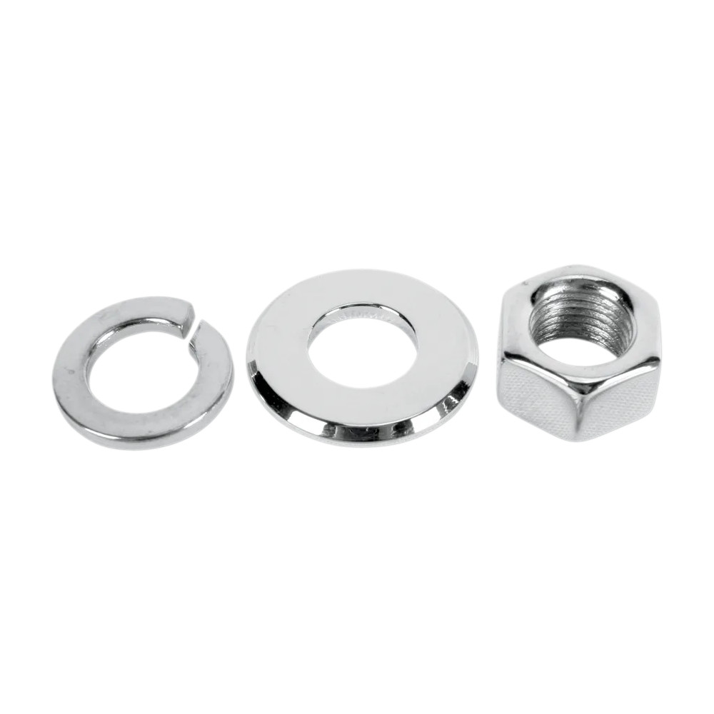 Axle Nut Kits — Front axle, Chrome, Kit
