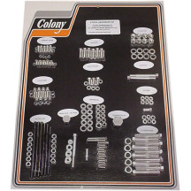 Complete Stock Hardware Kit — Cadmium plated, Silver