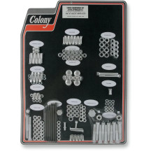 Complete Stock Hardware Kit — motor, cadmium plated