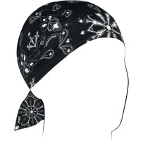 Flydanna® SportFlex® Headwrap — One Size, Black